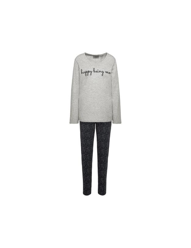 Triumph Sets Pyjama Set Medium Grey Melange