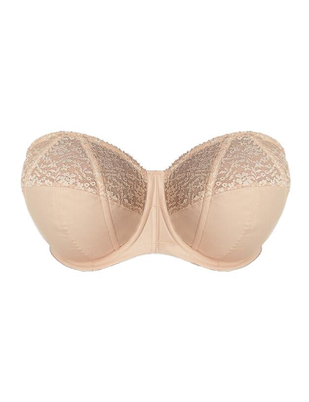 Goddess Adelaide Strapless Bra Sand