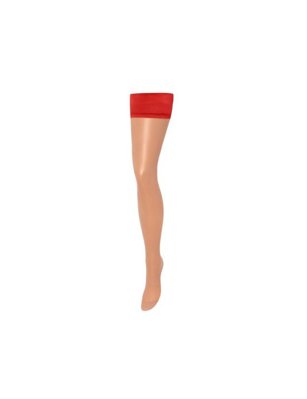 Bluebella Hold Ups Sheer/Red