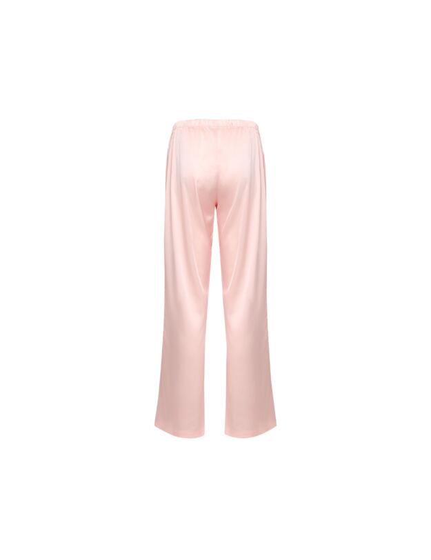 Bluebella Claudia Shirt and Trouser Set Pale Pink/Black 