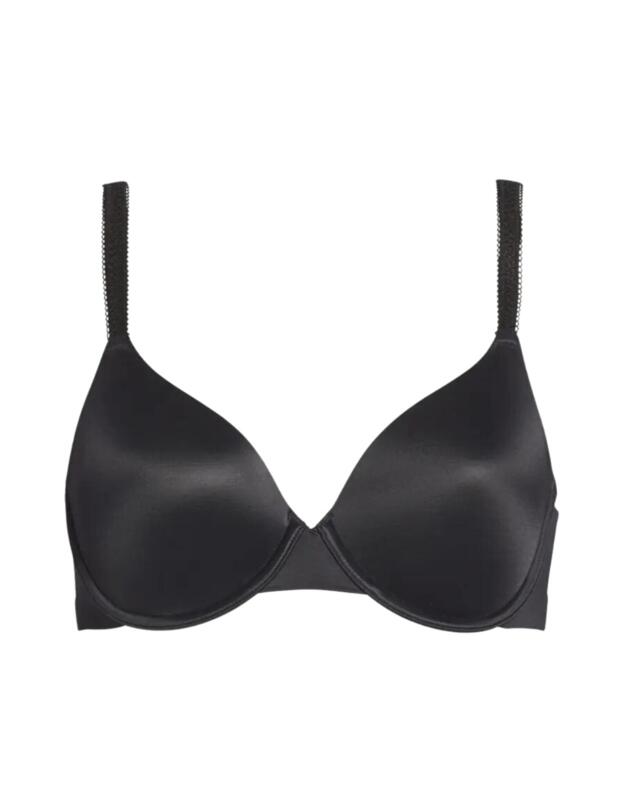 Calvin Klein Liquid Touch T-Shirt Bra in Black