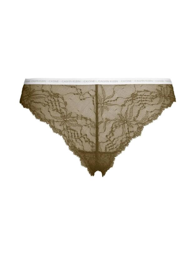 Calvin Klein CK One Brazilian Brief  Muted Pine