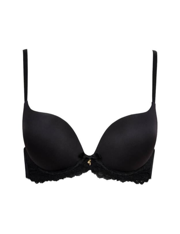Gossard Superboost Lace Padded T-Shirt Bra Black