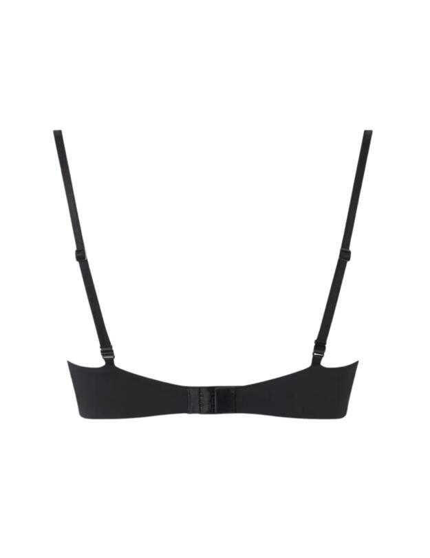 Calvin Klein Seductive Comfort Demi Cup Bra Black