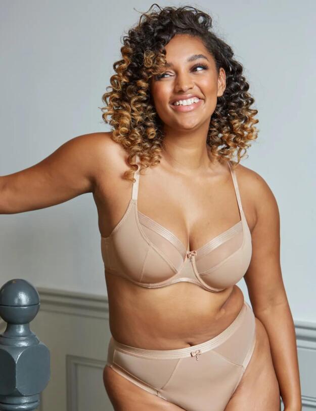 Pour Moi Viva Luxe Underwired Bra Toffee