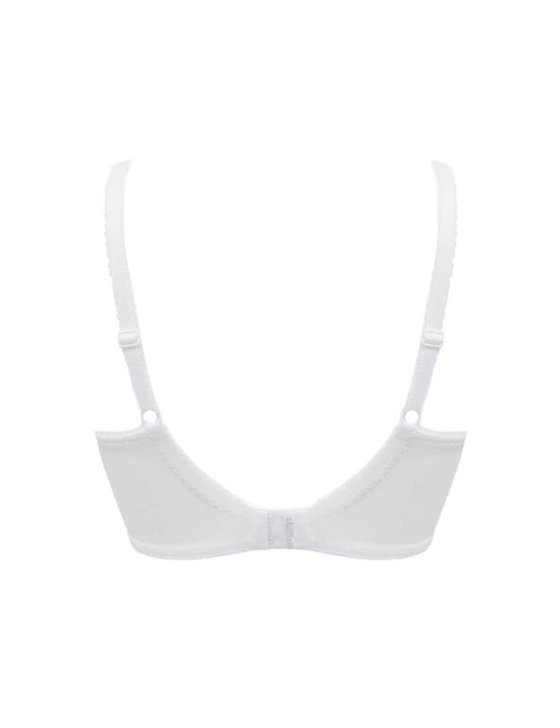 Pour Moi Flora Longline Underwired Bra White