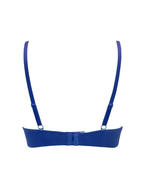 Pour Moi Romance Moulded Push Up Bra Cobalt/Mint
