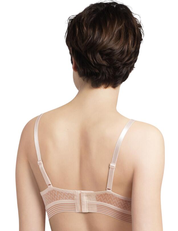 Passionata by Chantelle Manhattan Non Wired Plunge Bra Pearl 