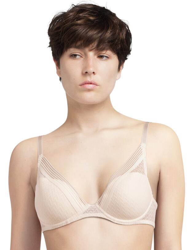 Passionata by Chantelle Manhattan Plunge T-Shirt Bra Pearl 
