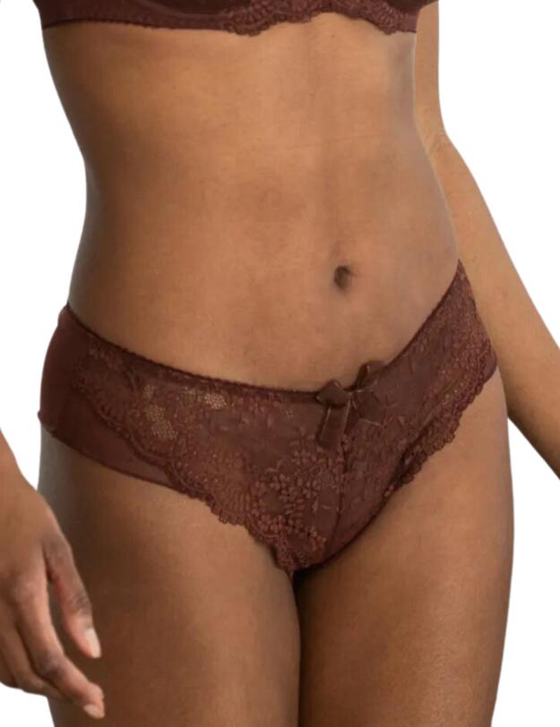 Pour Moi Flora Brazilian Brief Chocolate