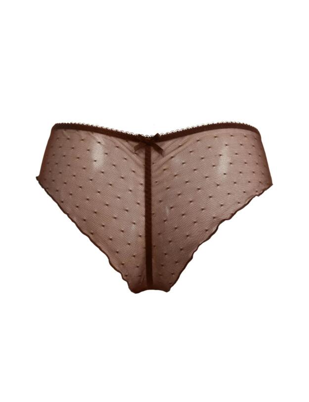 Pour Moi Flora Brazilian Brief Chocolate
