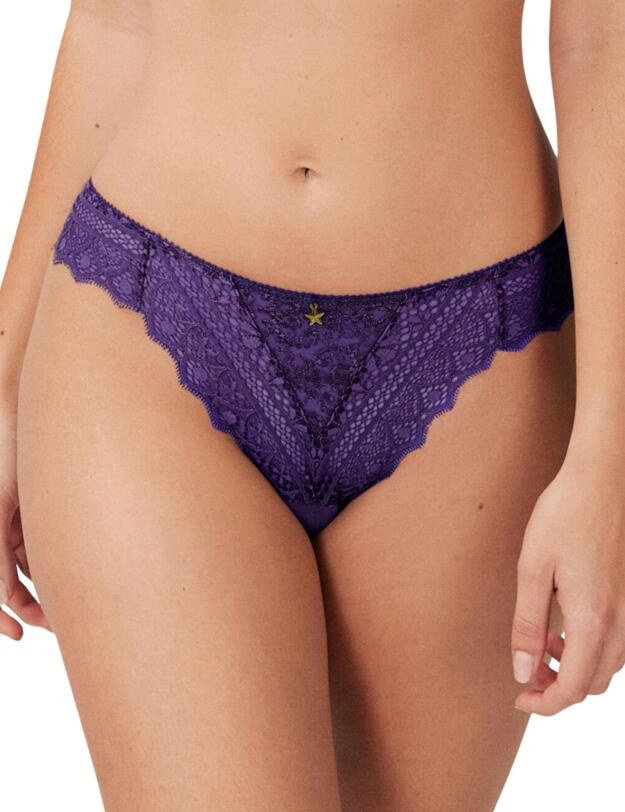 Empreinte Cassiopee Thong Dark Purple
