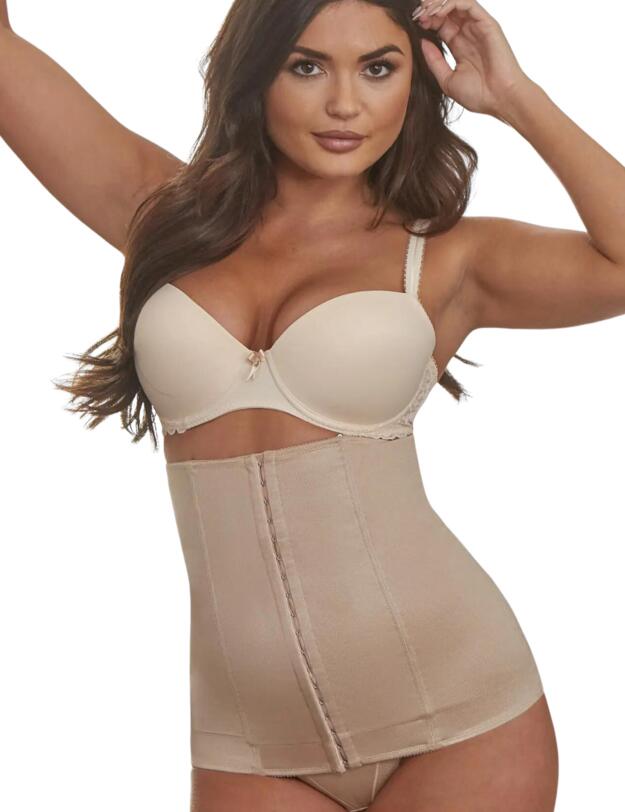 Pour Moi Hourglass Firm Control Waist Cincher Caramel