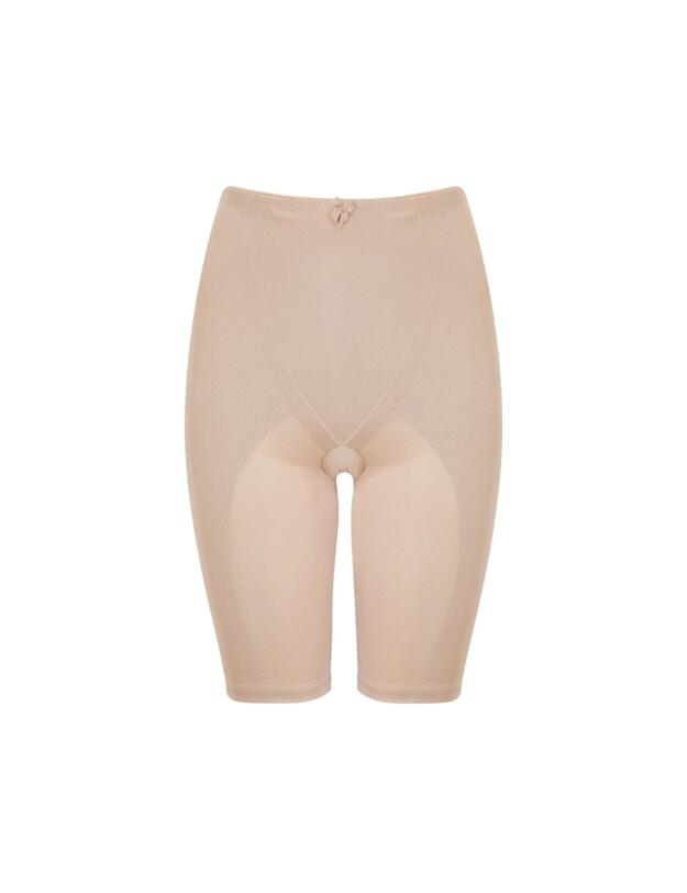 Pour Moi Hourglass Firm Control High-Waist Shorts Caramel
