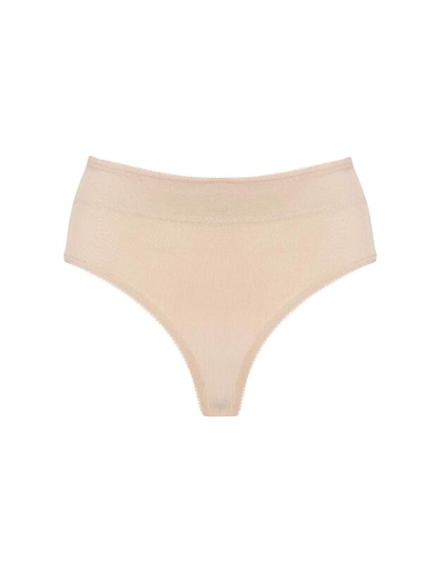 Pour Moi Hourglass Firm Control Thong Caramel