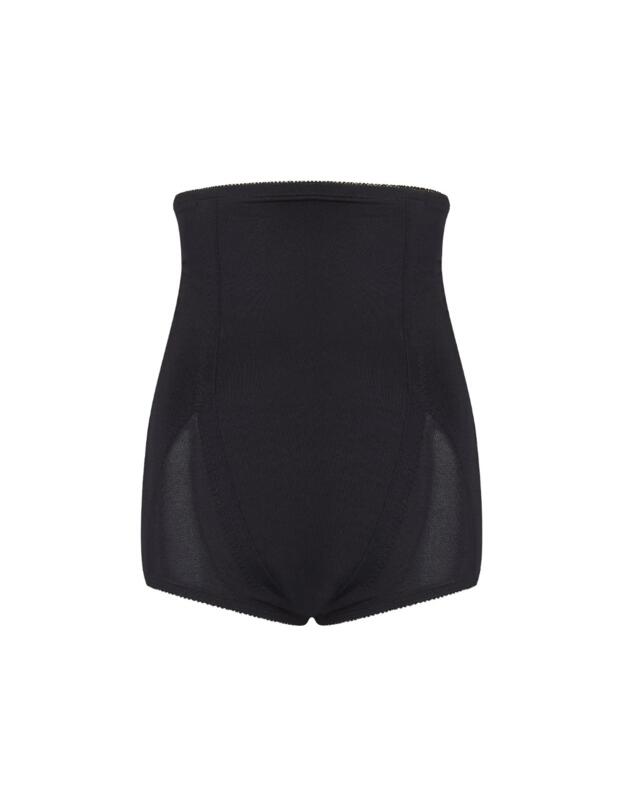 Pour Moi Hourglass Firm Control High-Waist Brief Black