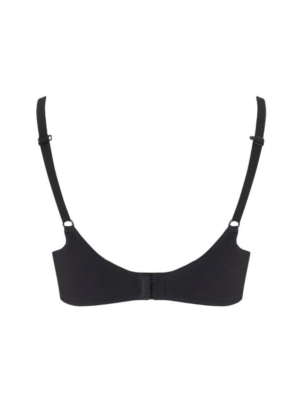 Pour Moi Definitions Balcony T-Shirt Bra Black