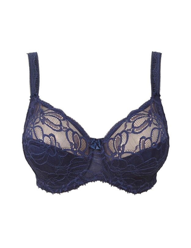 Fantasie Jacqueline Lace Soft Cup Bra in Navy