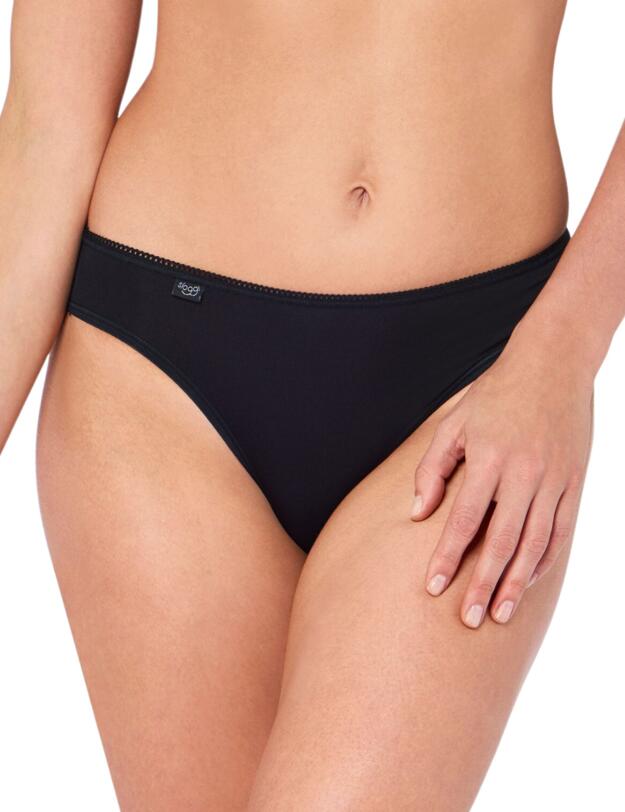 Sloggi 24/7 Mircofibre Tai 3 Pack Brief Black 