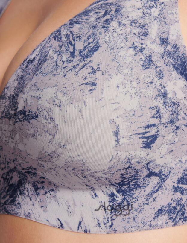 Sloggi Zero Feel Bralette EX Blue-Dark Combination 