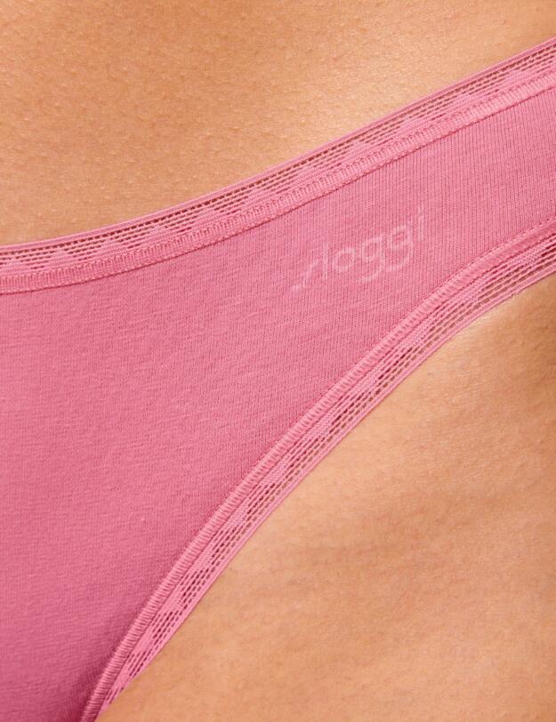 Sloggi Go 2 Pack Brazilian Briefs Grey Combination