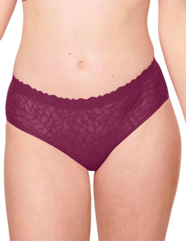 Sloggi Zero Feel Lace 2.0 Hipster Brief Wine 