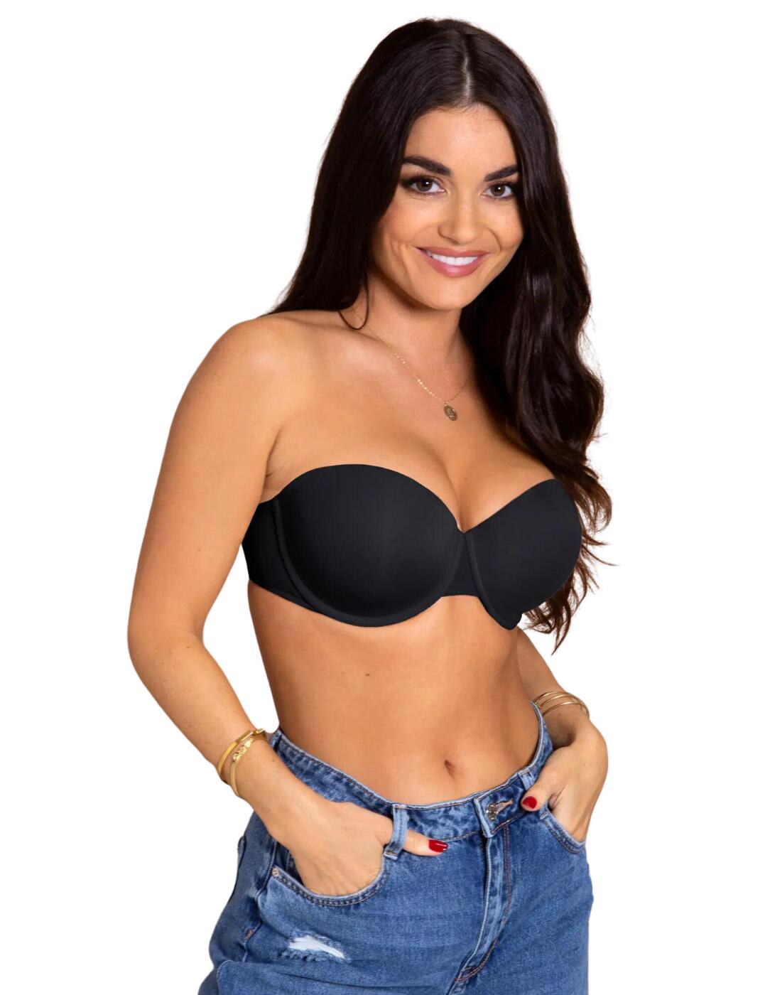 Buy Pour Moi Neutral Definitions Push Up Multiway Strapless Bra from the  Next UK online shop