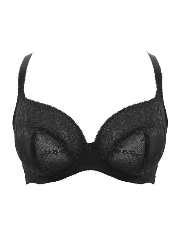  Sculptresse by Panache Roxie Plunge Bra Black