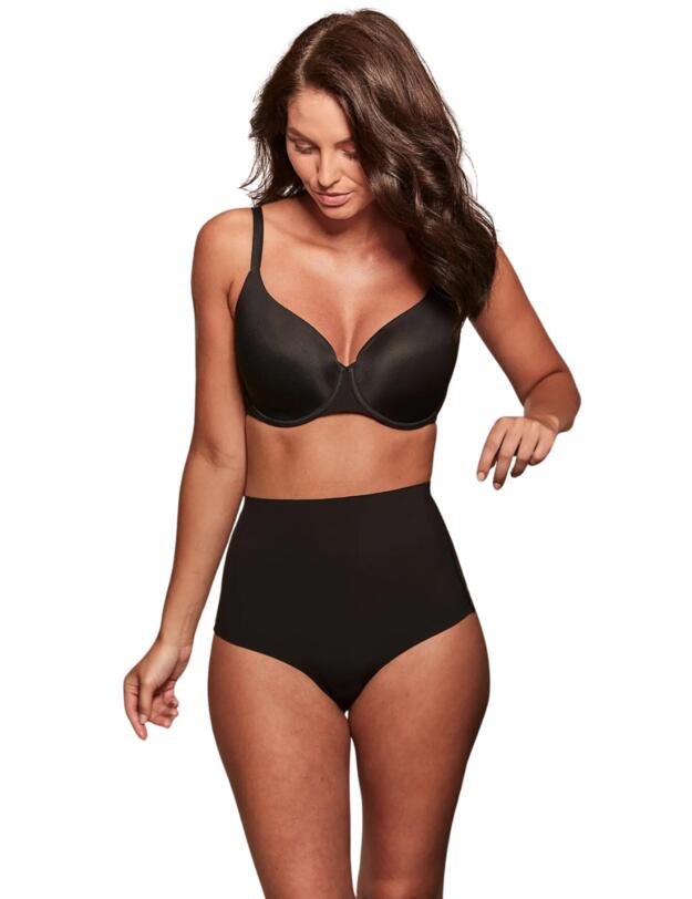 Pour Moi Definitions Shaping Control Thong Black