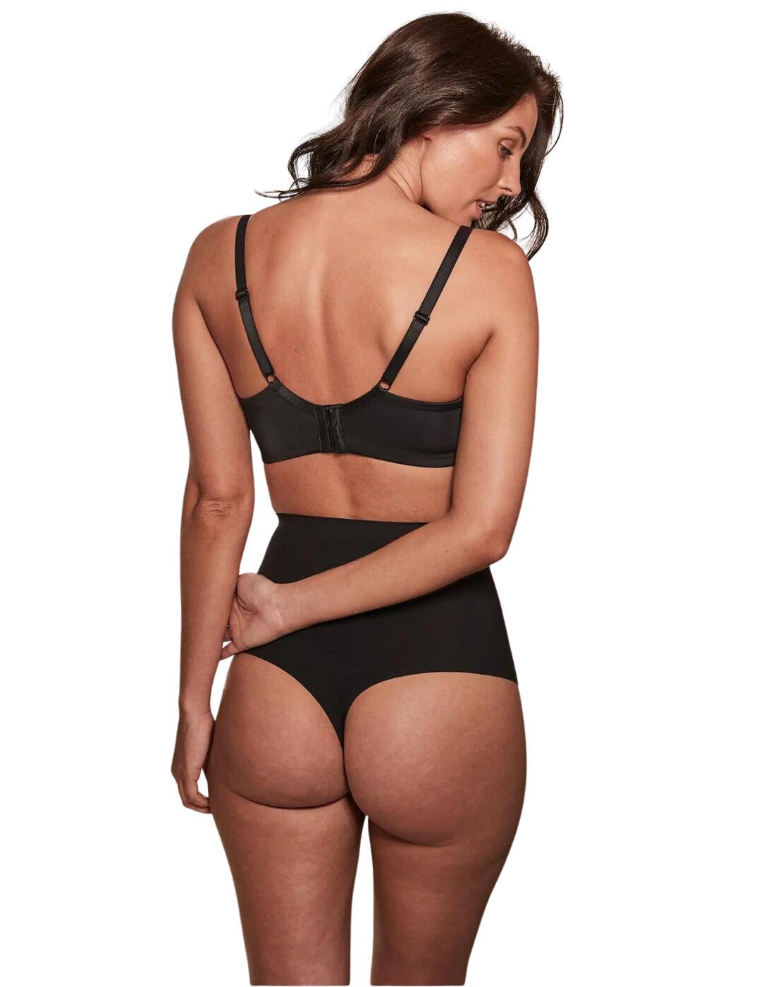 96005 Pour Moi Definitions Shaping Control Thong - 96005 Black
