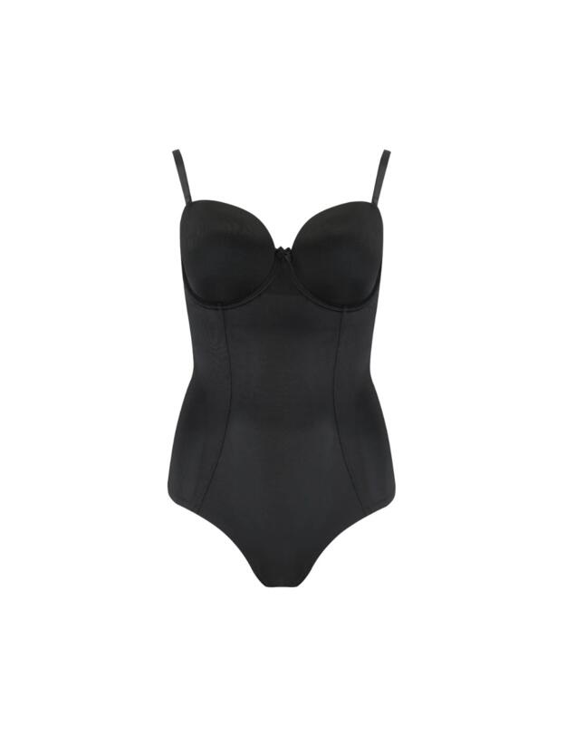 Pour Moi Definitions Strapless Shaping Body Black