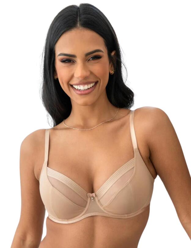 Pour Moi Viva Luxe Underwired Bra Toffee