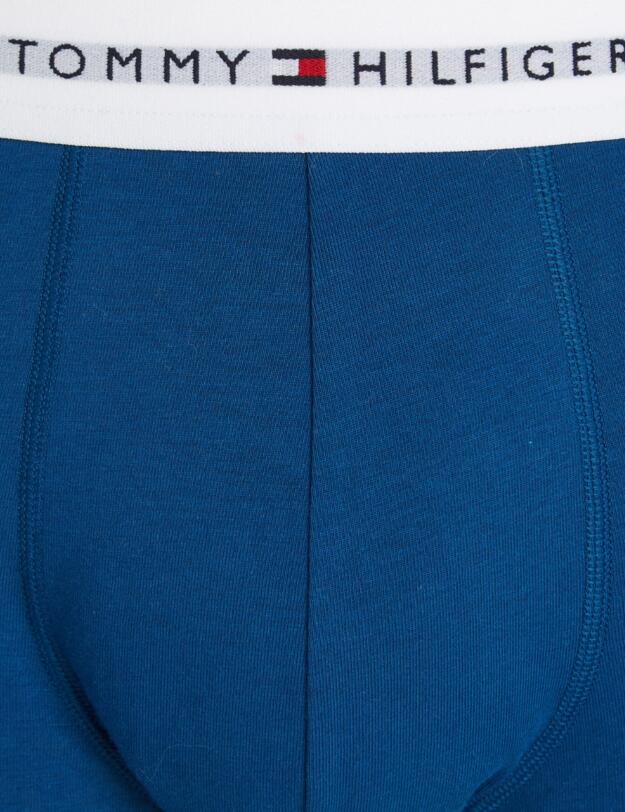 Tommy Hilfiger Mens 3 Pack Trunks Desert Sky/Deep Indigo/Putting Green