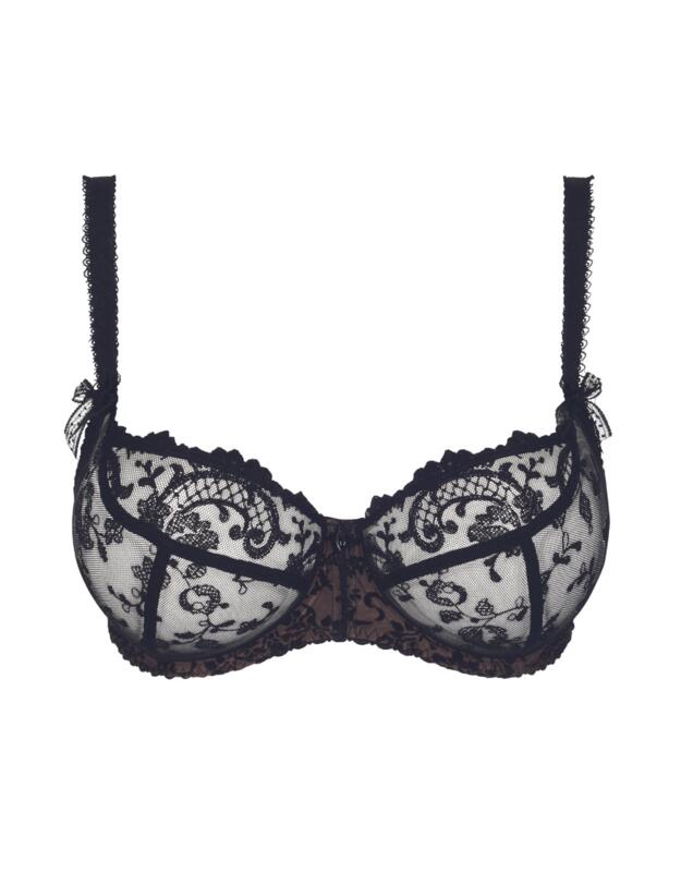Empreinte Gaby Low Necked Bra Black