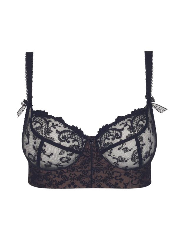 Empreinte Gaby Longlined Bra Black