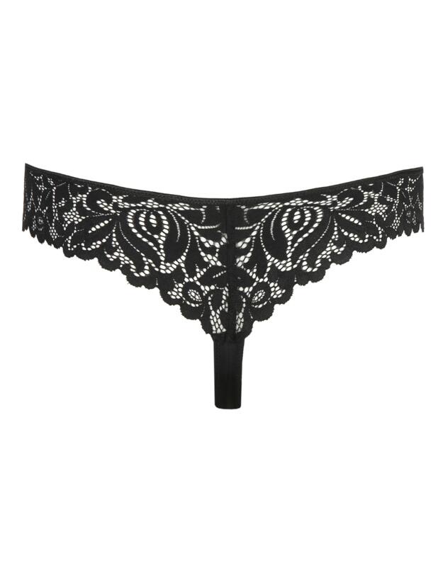 Marie Jo Elis Thong Black 