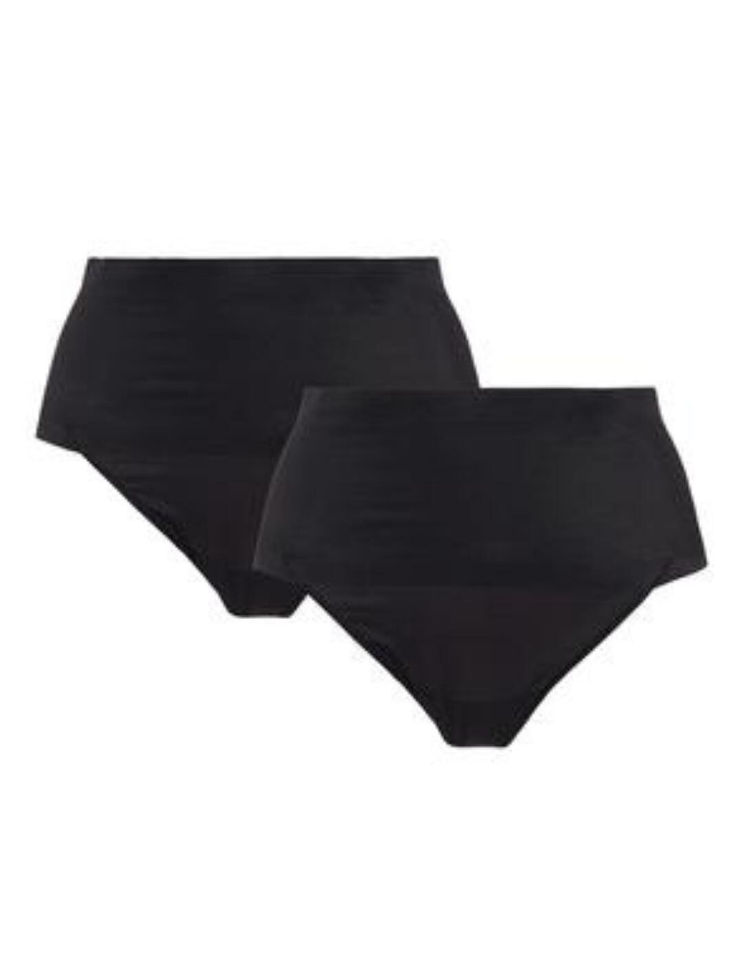 Maidenform Sleek Smoothers Shaping Briefs (2 Pack) Black