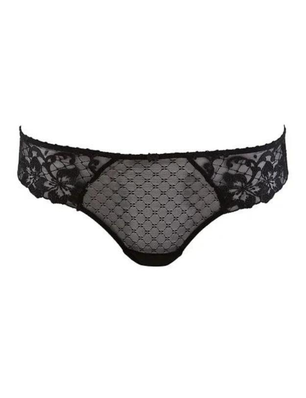 Aubade Wandering Love Tanga Brief Noir