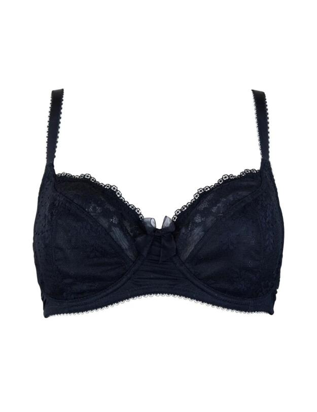 Pour Moi Flora Bra Black 