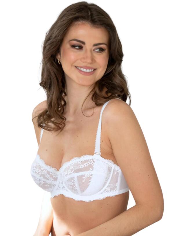 Pour Moi Flora Strapless Underwired Bra White