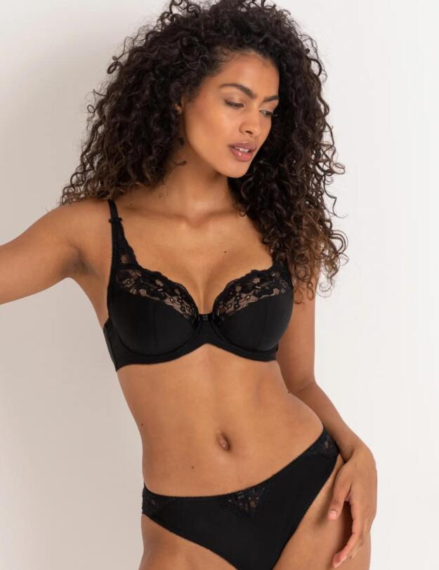 1727010 Charnos Flamenco Full Cup Bra - 1727010 Black