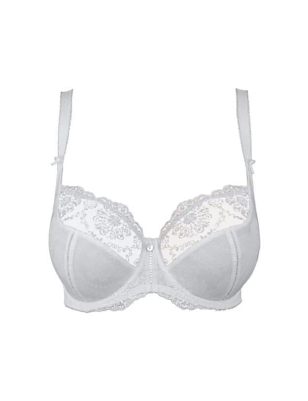 Empreinte Lilly Rose Low-Neck Bra White