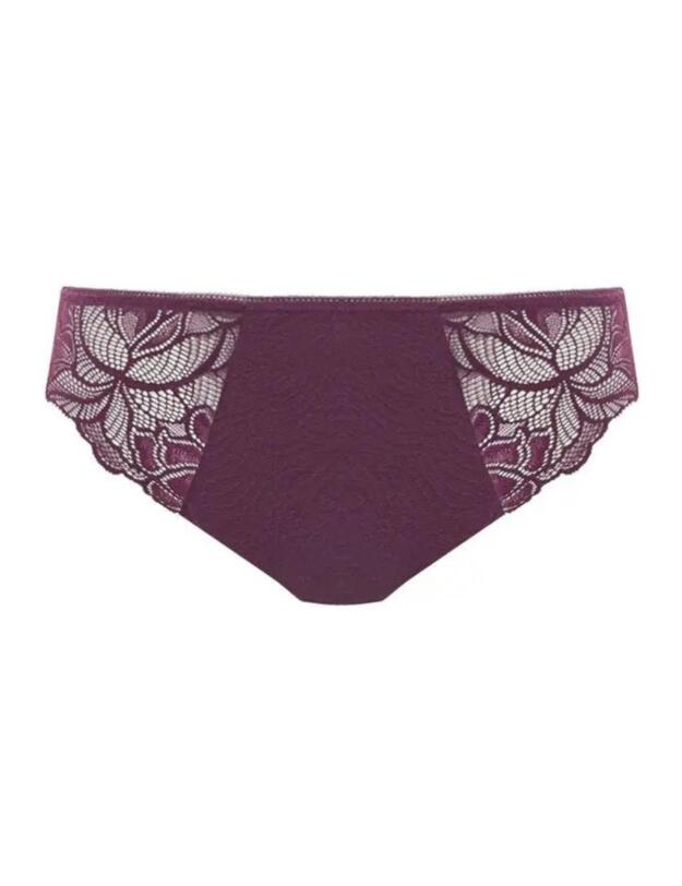 Fantasie Memoir Brazilian Thong Black Cherry