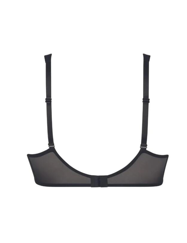 Rosa Faia Eve Underwired Padded Bra Black 