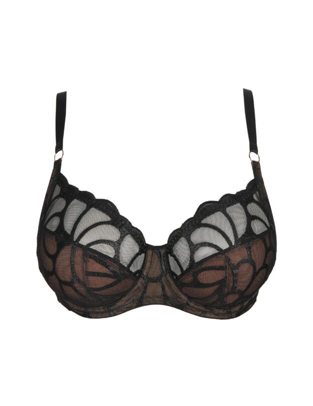 Prima Donna Twist Aprodisia Full Cup Bra Black 