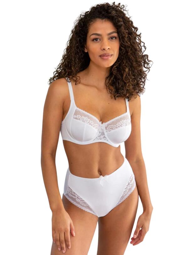  Pour Moi Aura Side Support Underwired Bra White