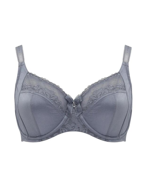  Pour Moi Aura Side Support Underwired Bra Smoke