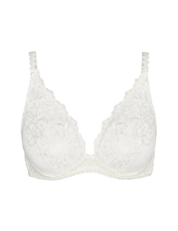 Aubade Pour Toujours Plunging Triangle Bra in Opale