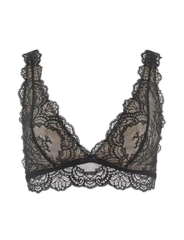Aubade Danse Des Sens Triangle Bra Black