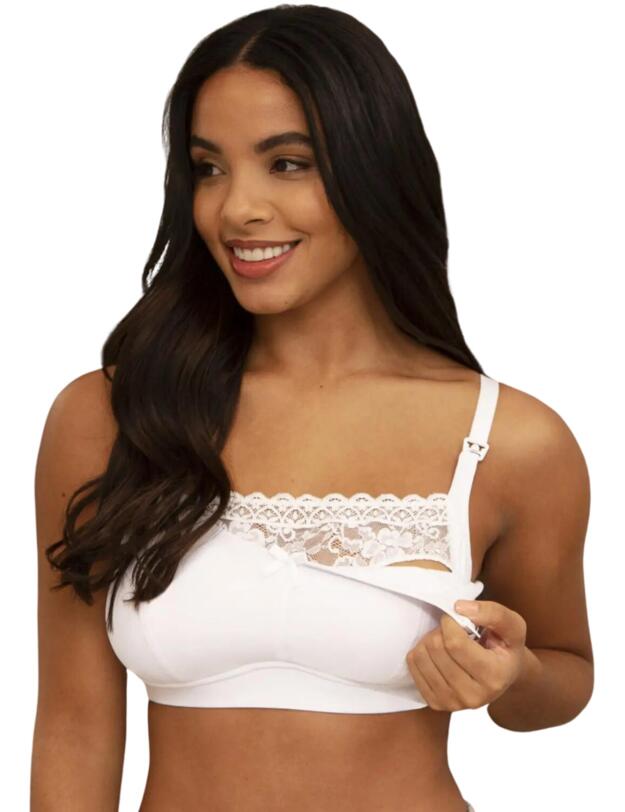  Pour Moi Rebel Nursing Bra White